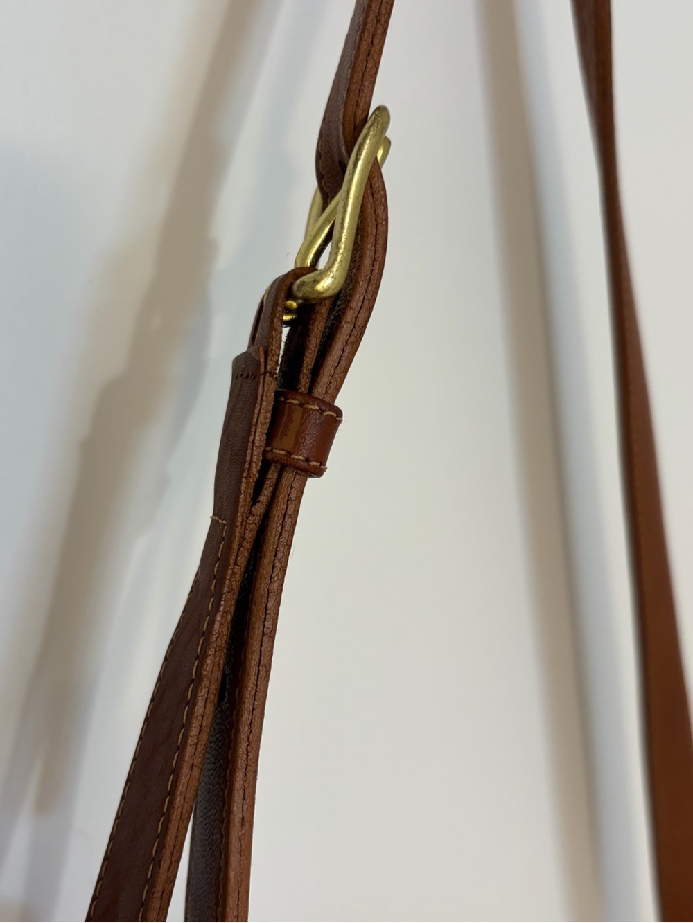 Vintage Coach Swagger Bag (#9820) Made in NYC w/ Rare “Irregular” Creed Stamp - Picture 11 of 16